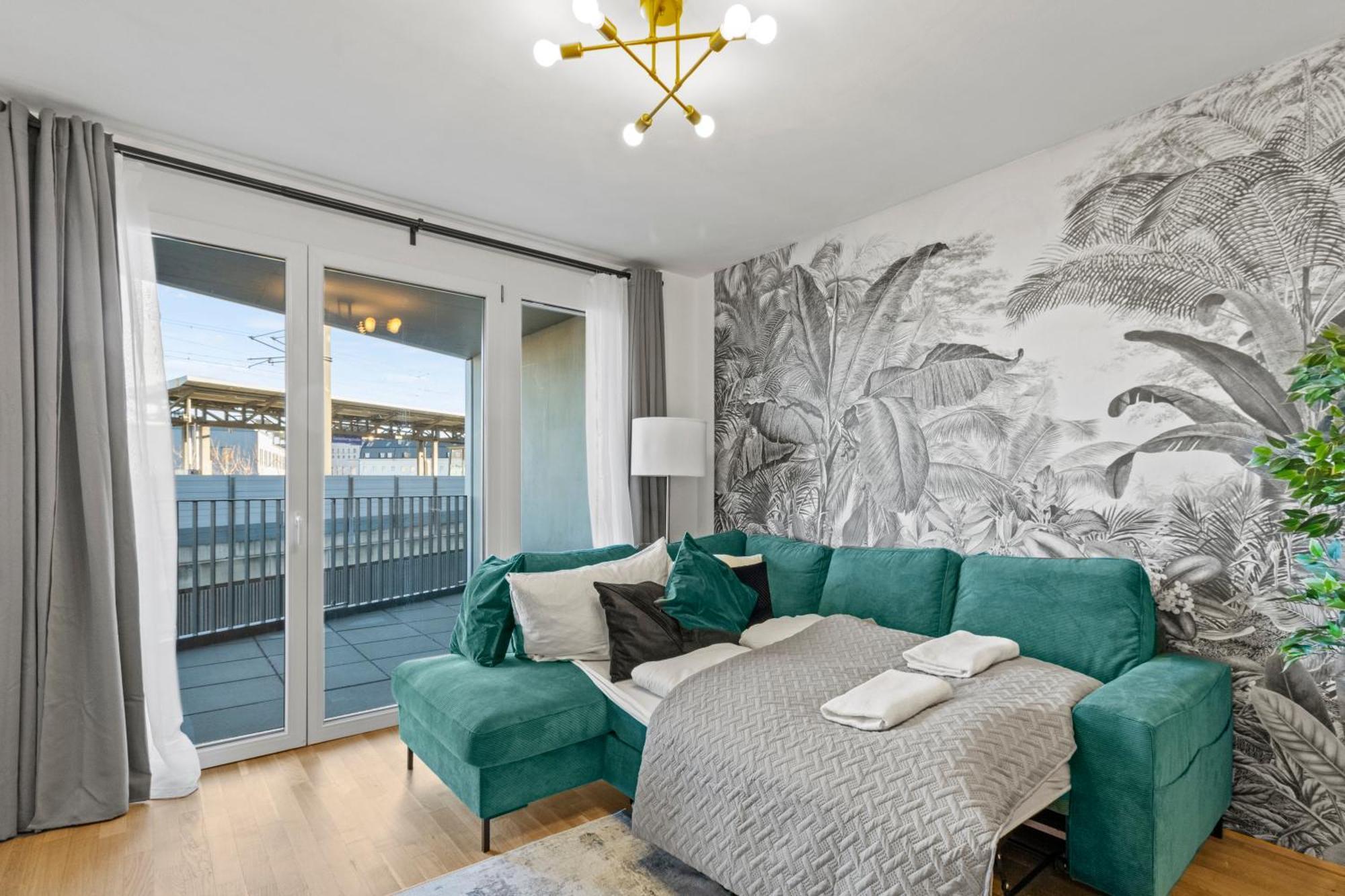 Balcony Apartment I 50 M² I Near City Center Вена Экстерьер фото
